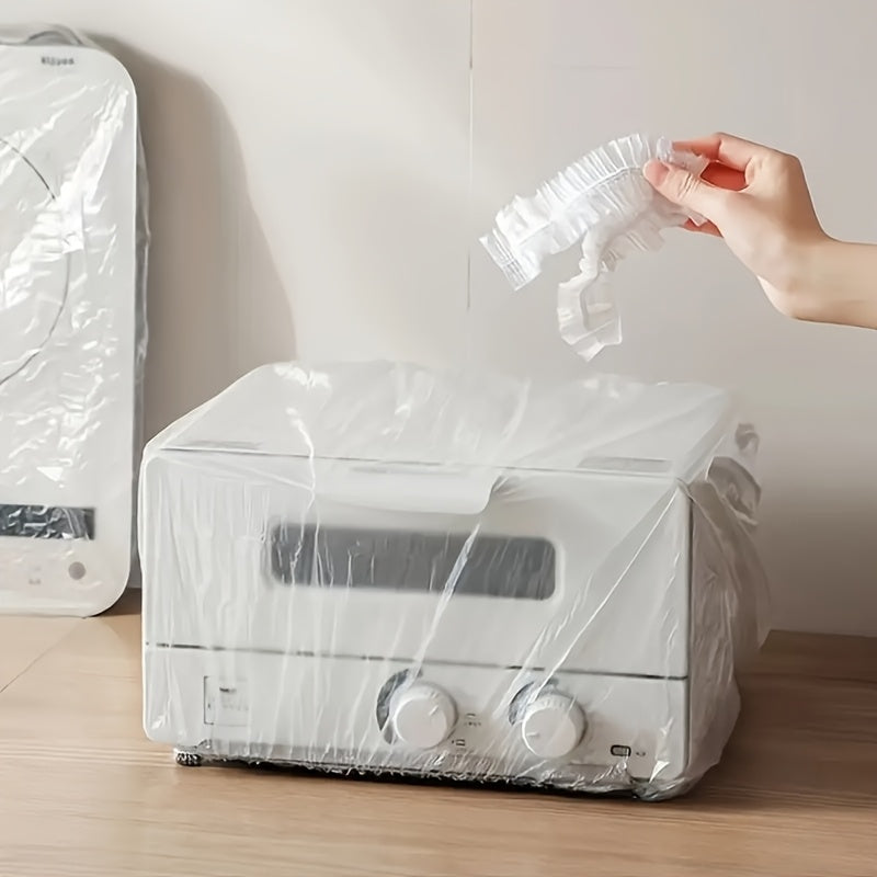 10 Pieces Clear Dust Covers for Small Appliances Microwave Rice Cooker Monitor Vacuum Cleaner