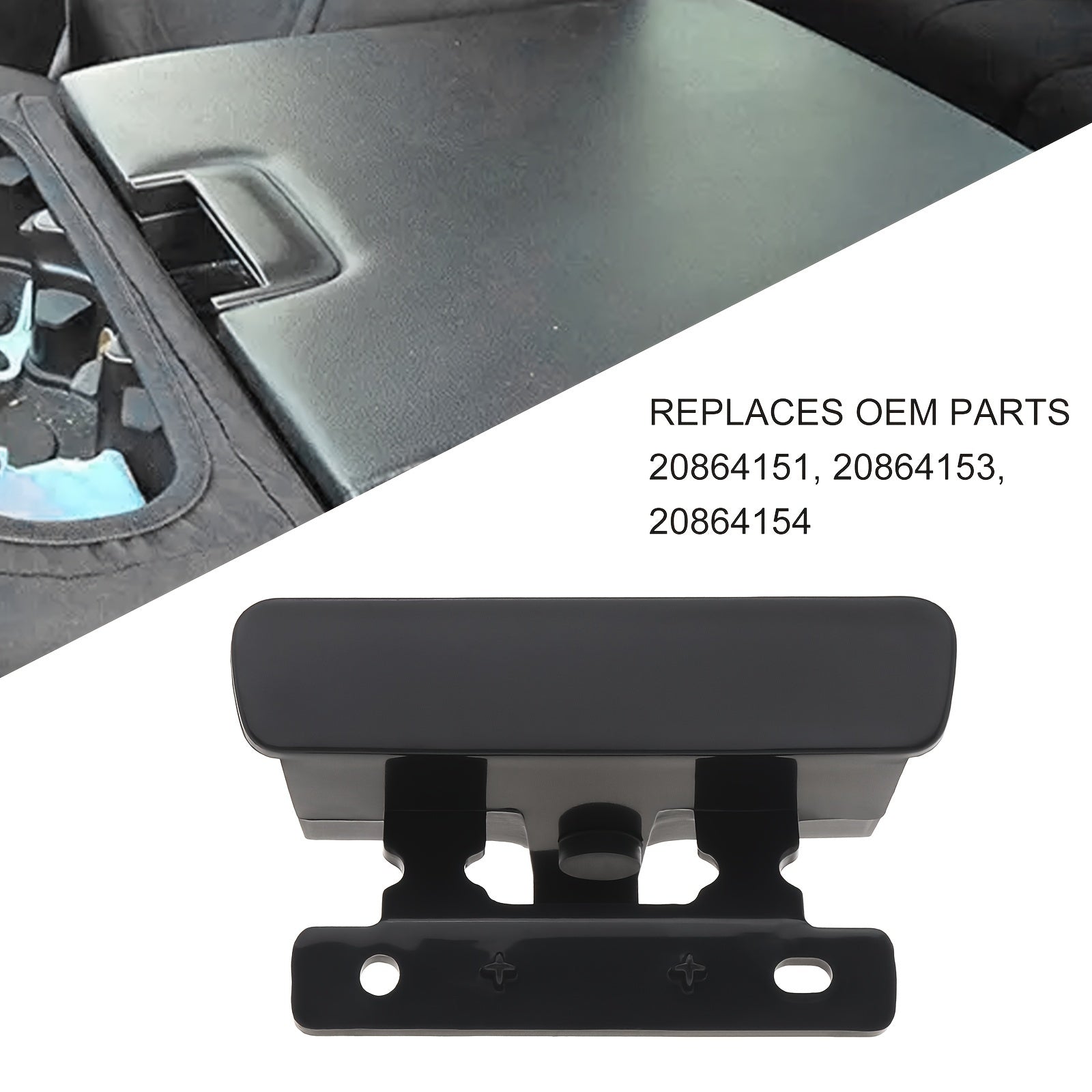 Car Interior Plastic Armrest Lid Lock Clip for Console Replacement