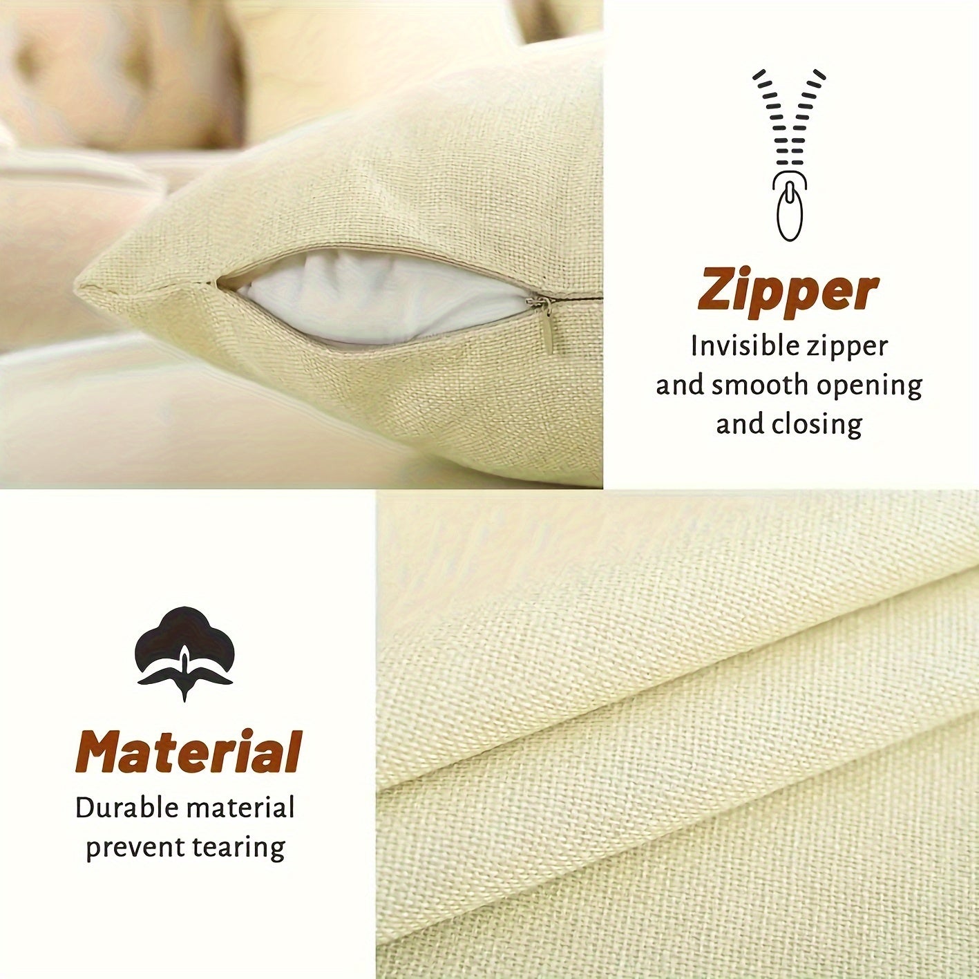 Christmas Pillow Covers Blue Festive Tree 30x50cm Machine Washable Holiday Decor