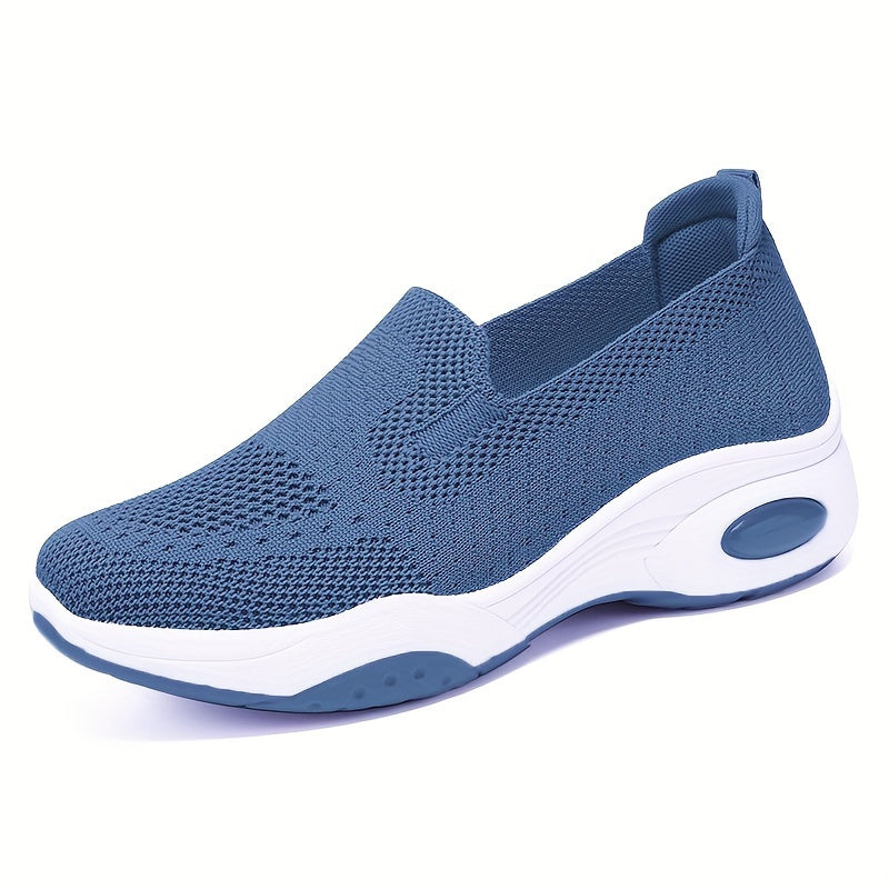 Women's Mesh Sneakers with Air Cushion Support for Casual and Outdoor Use