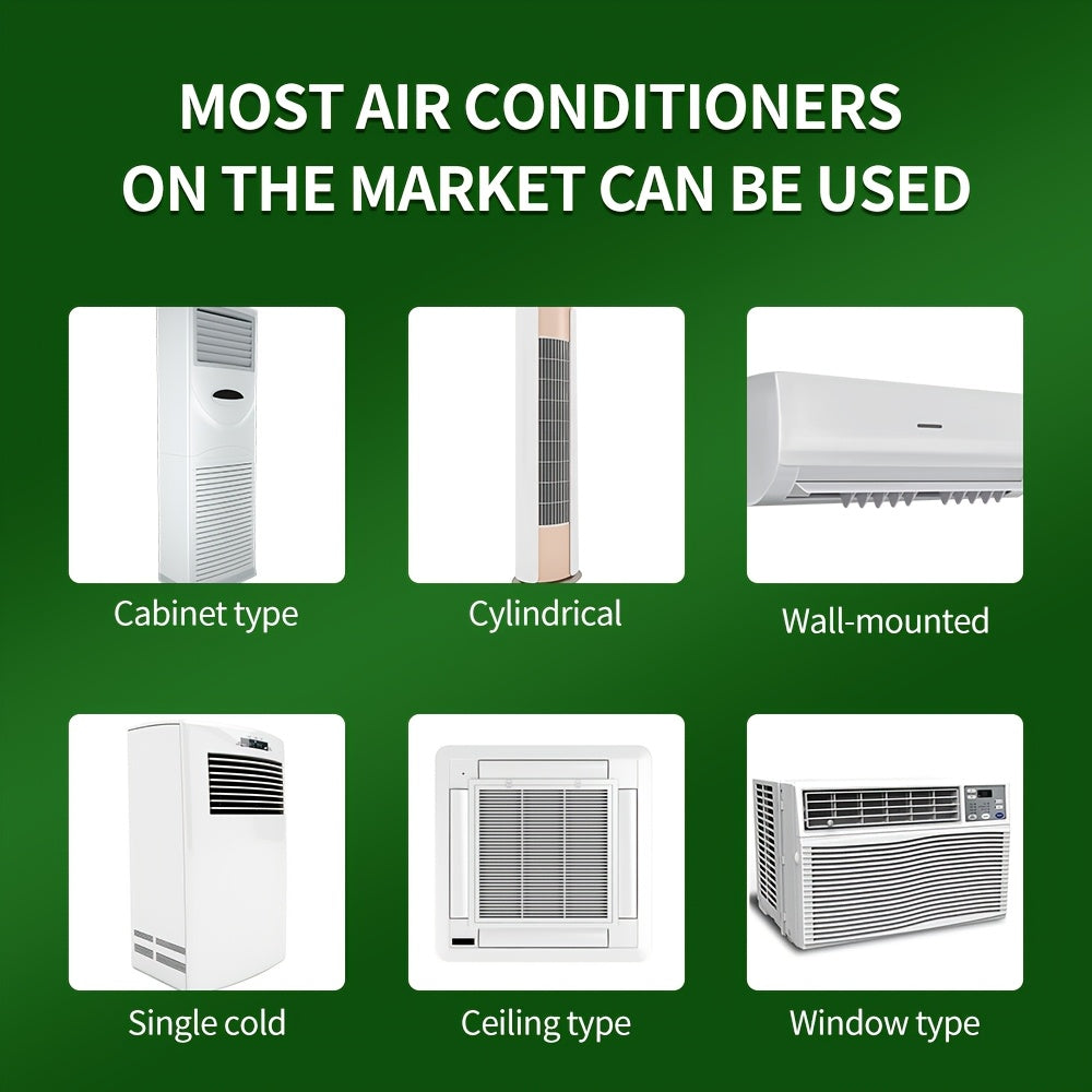 NOVAGLORY KT-9018E - bu Daikin, MITSUBISHI, Hitachi, Sanyo va Midea kabi turli brendlar uchun 5000-in-1 almashtirish mosligi bilan ko'p funksiyali konditsioner pultidir. U