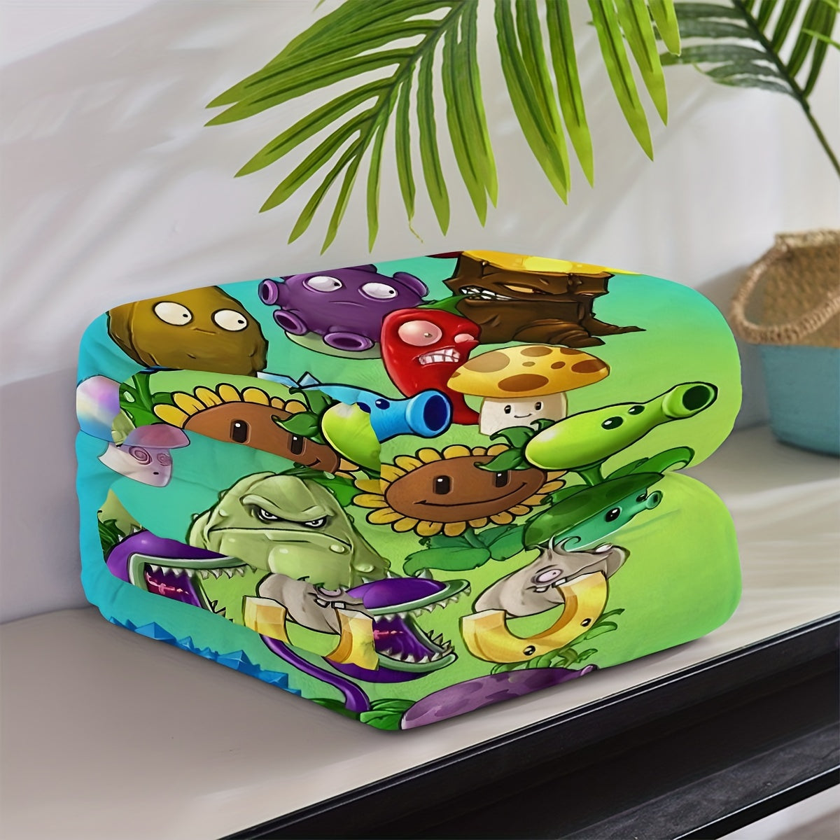 Halloween Flannel Dekor va tashqarida foydalanish uchun yostiqcha