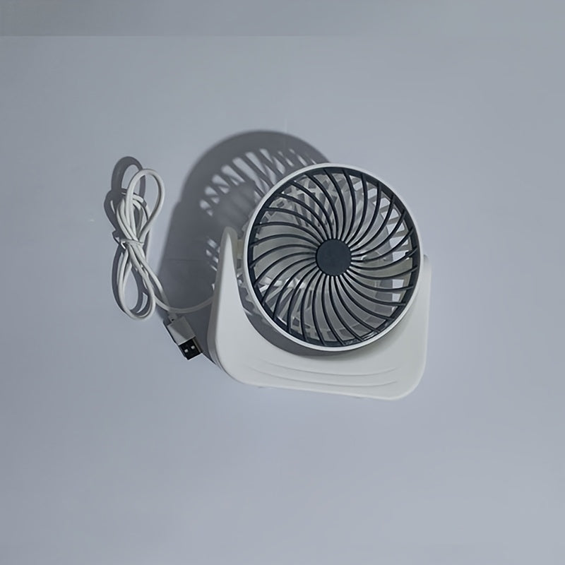 USB Portable Fan with 1 Speed Detachable Washable Quiet Desk Office Fan