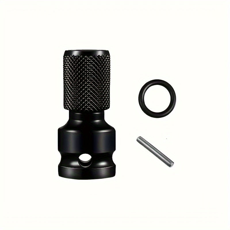 3Pcs Quick Release Power Wrench Adapter Kit 1/2 Inch Square Drive to 1/4 Inch Hex for DIY Projects