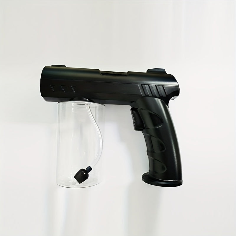 Rechargeable Wireless Spray Gun with Long Spray Distance and Blue Lights for Home Use