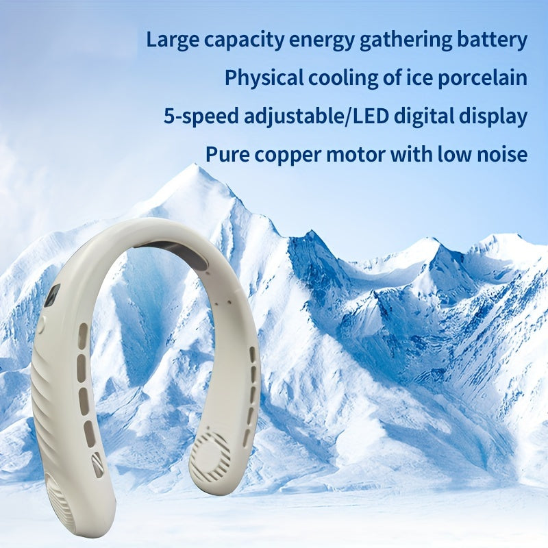 Оставайтесь стильными и прохладными с USB-шейным вентилятором 2025 года. Этот портативный вентилятор имеет 5 режимов скорости, длительное время работы от батареи и цифровой дисплей. Идеально подходит для спорта, путешествий и возвращения в школу.