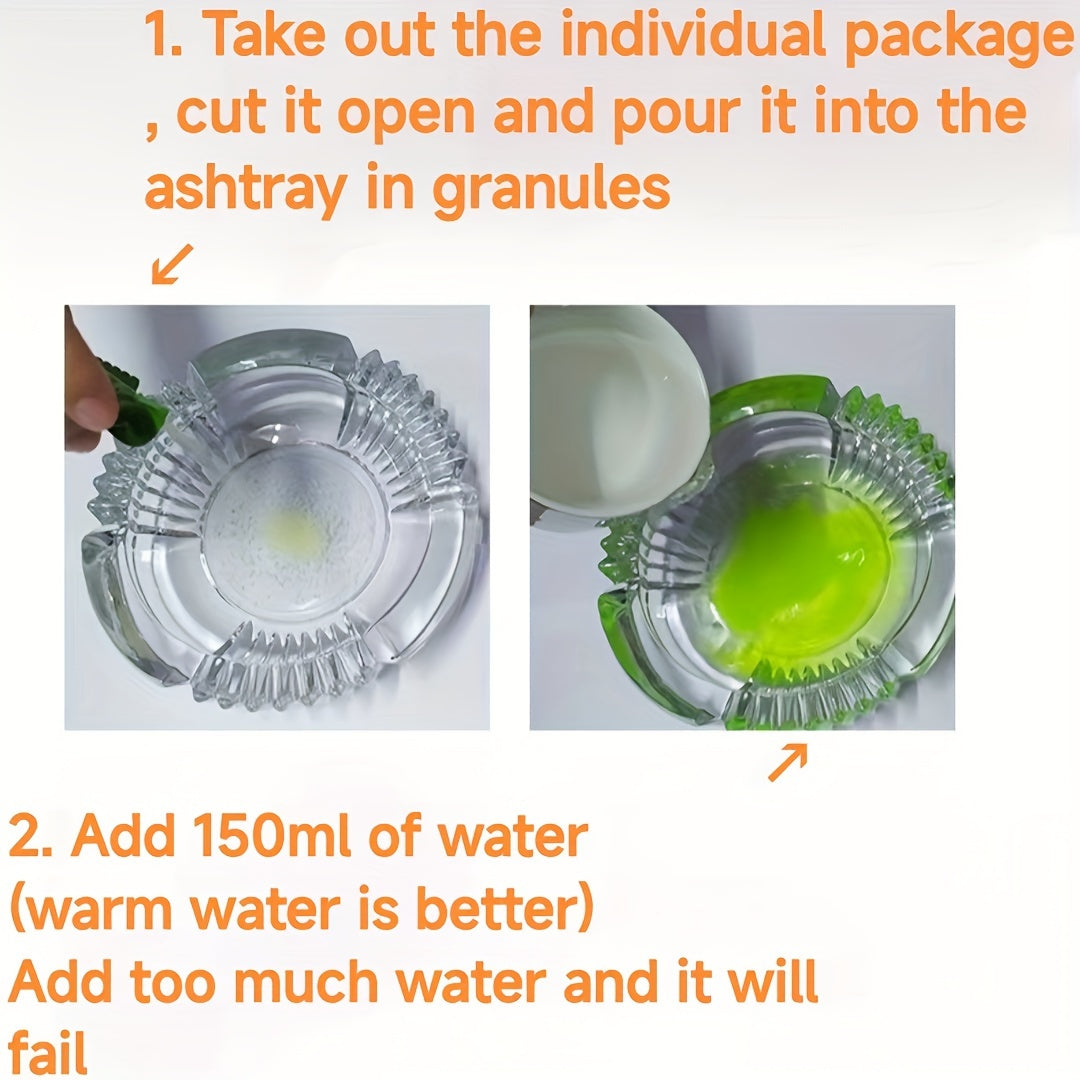 Odor Eliminator Gel 11/21pcs for Ashtrays Smokeless Scented Indoor Air Freshener