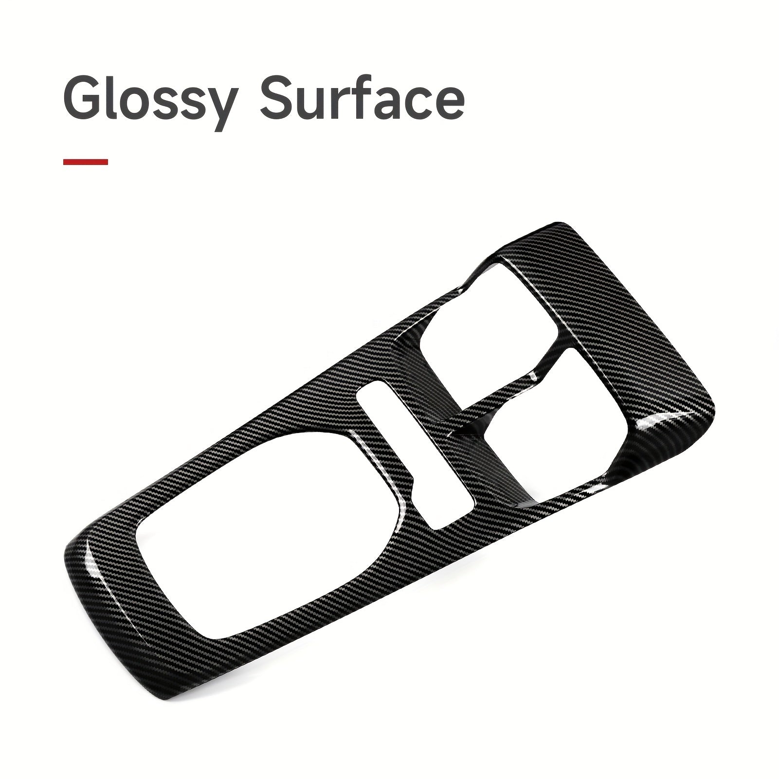 Car Interior ABS Carbon Fiber Center Console Gear Shift Panel Sticker for Camaro