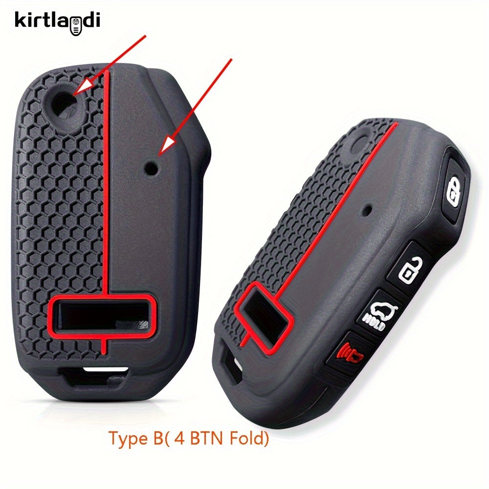 Silicone Key Cover Shell Case for Remote Key Protector Accessories