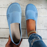 Women's Mesh Slip-On Sneakers Lightweight Casual Flats for Comfort