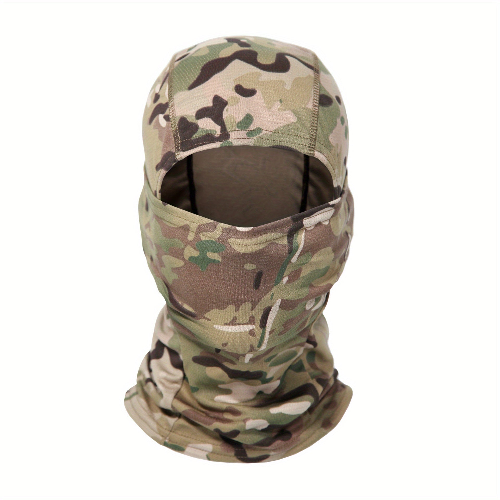 Adjustable Windproof UV Protection Hood with Balaclava Face Mask for Outdoor Use