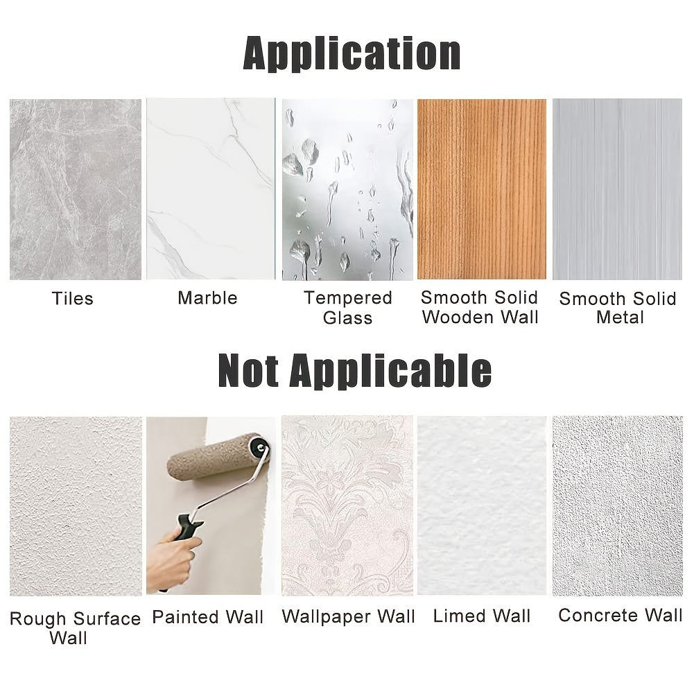 To'rtburchak shaklidagi devorga o'rnatiladigan zanglamas po'latdan yasalgan sabun idishi, 2 ta sabun uchun drenaj bilan, teshik ochmasdan o'rnatiladi, Halloween va Rojdestvo bezaklari uchun ideal.