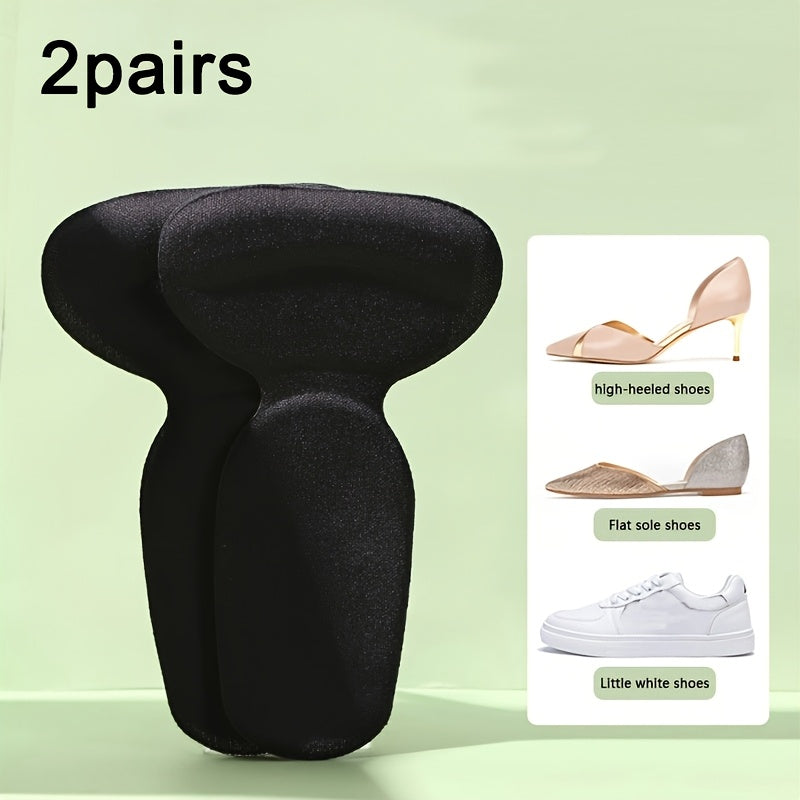 Unisex Foam Heel Pads Anti-Friction Slip-Resistant Insoles