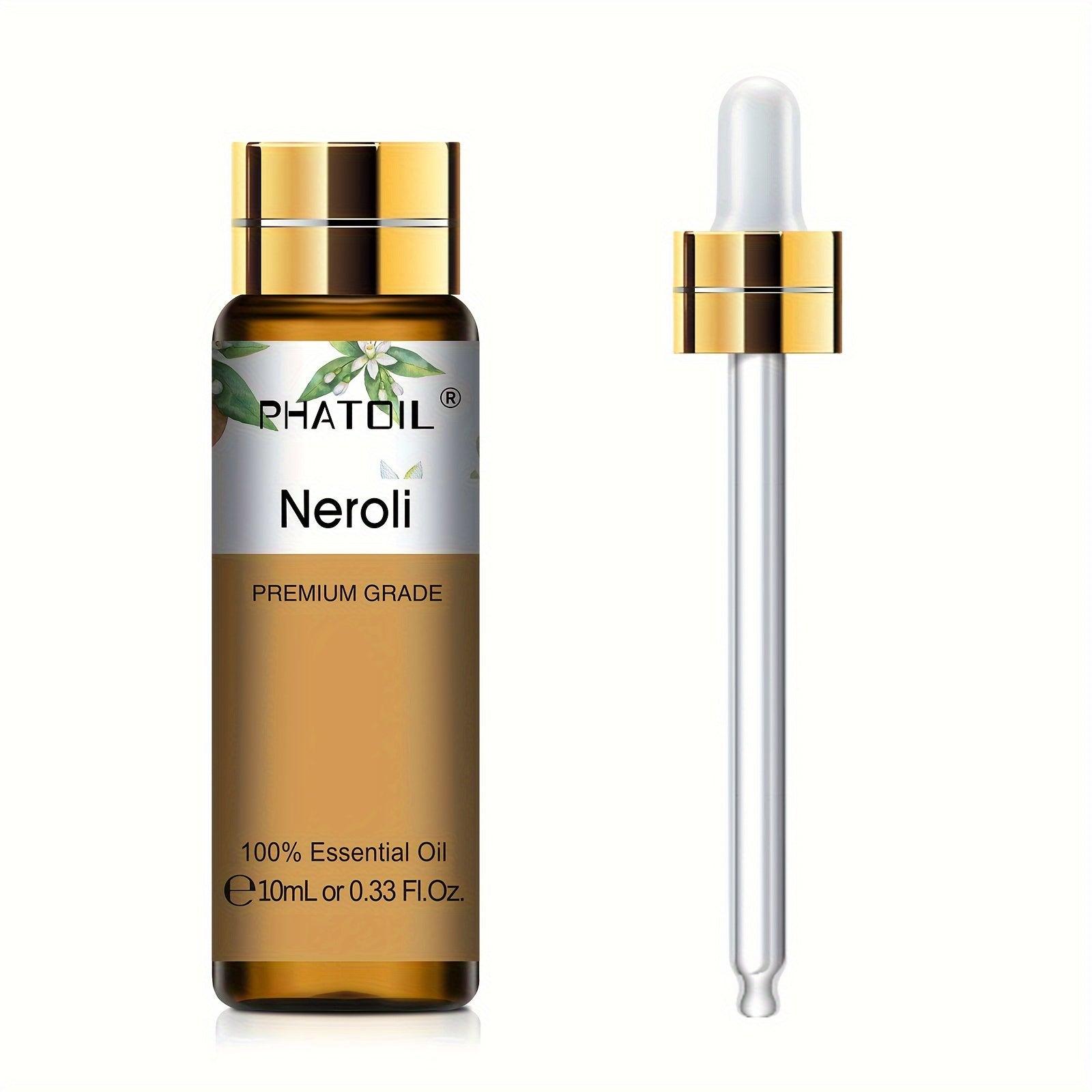 PHATOIL Efir moyi Yagona 10ml - Kayfiyatni ko'taruvchi aromaterapiya suvi, ko'p maqsadli foydalanish, yuqori sifatli, oqmas, UV nurlanishiga chidamli - 1 shisha