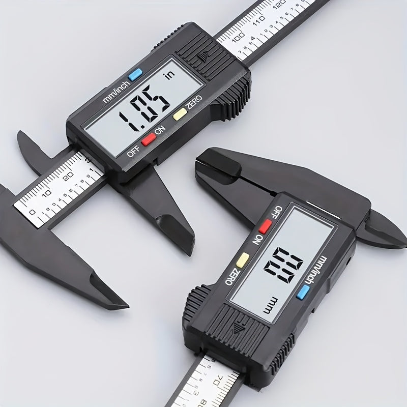 150mm Digital Caliper Electronic Vernier with LCD Display 0.1mm Accuracy Plastic Case