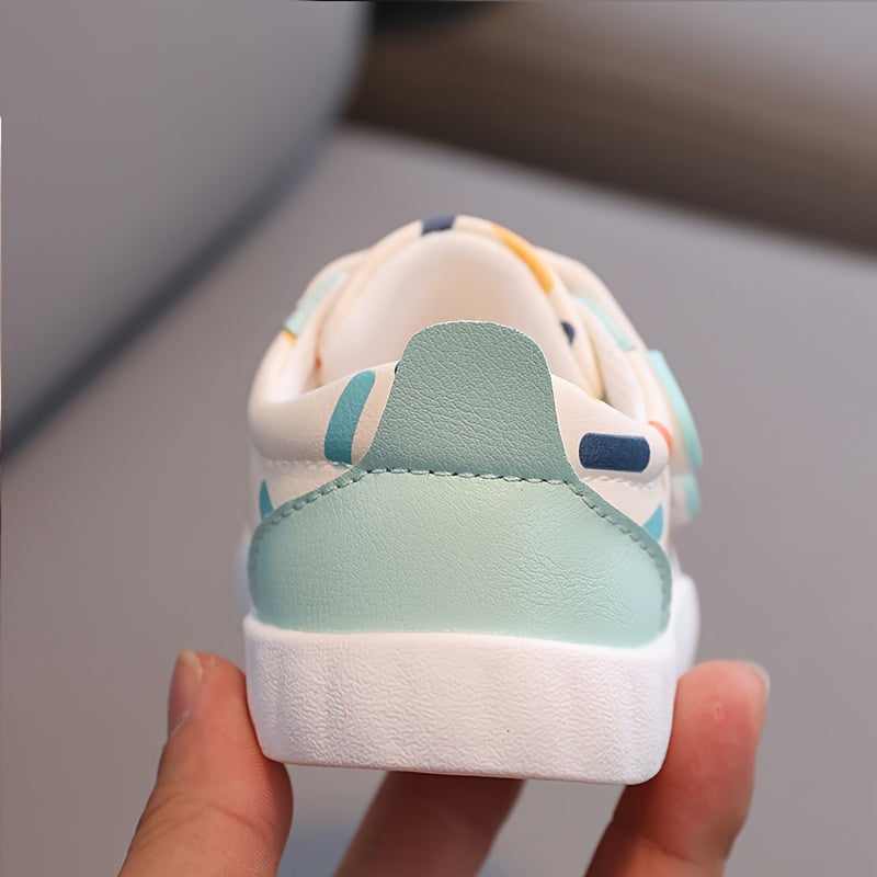 Zapatillas de lona de bebé para niños y niñas, microfibra, cuero sintético, antideslizantes, para interior y exterior, primavera y otoño