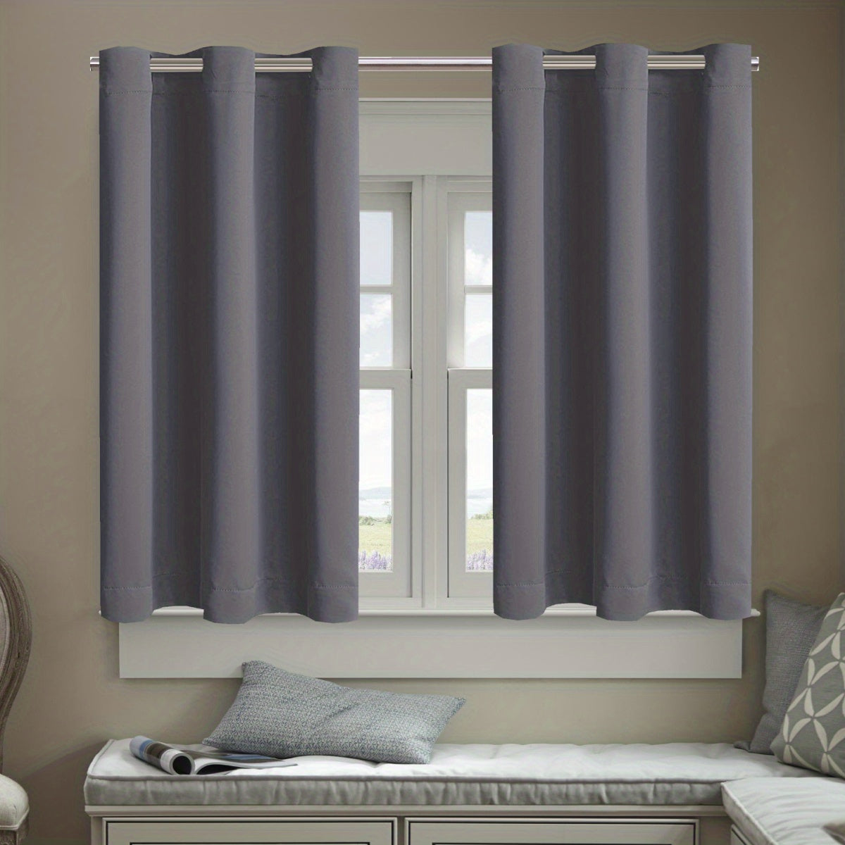 Heat Insulation Window Films Set of 2, UV Protection, Glare Reduction, Privacy