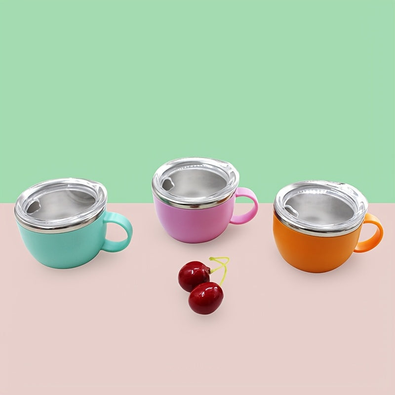 6-Pack Stainless Steel Tumblers with Lids 3oz for Travel and Home Use