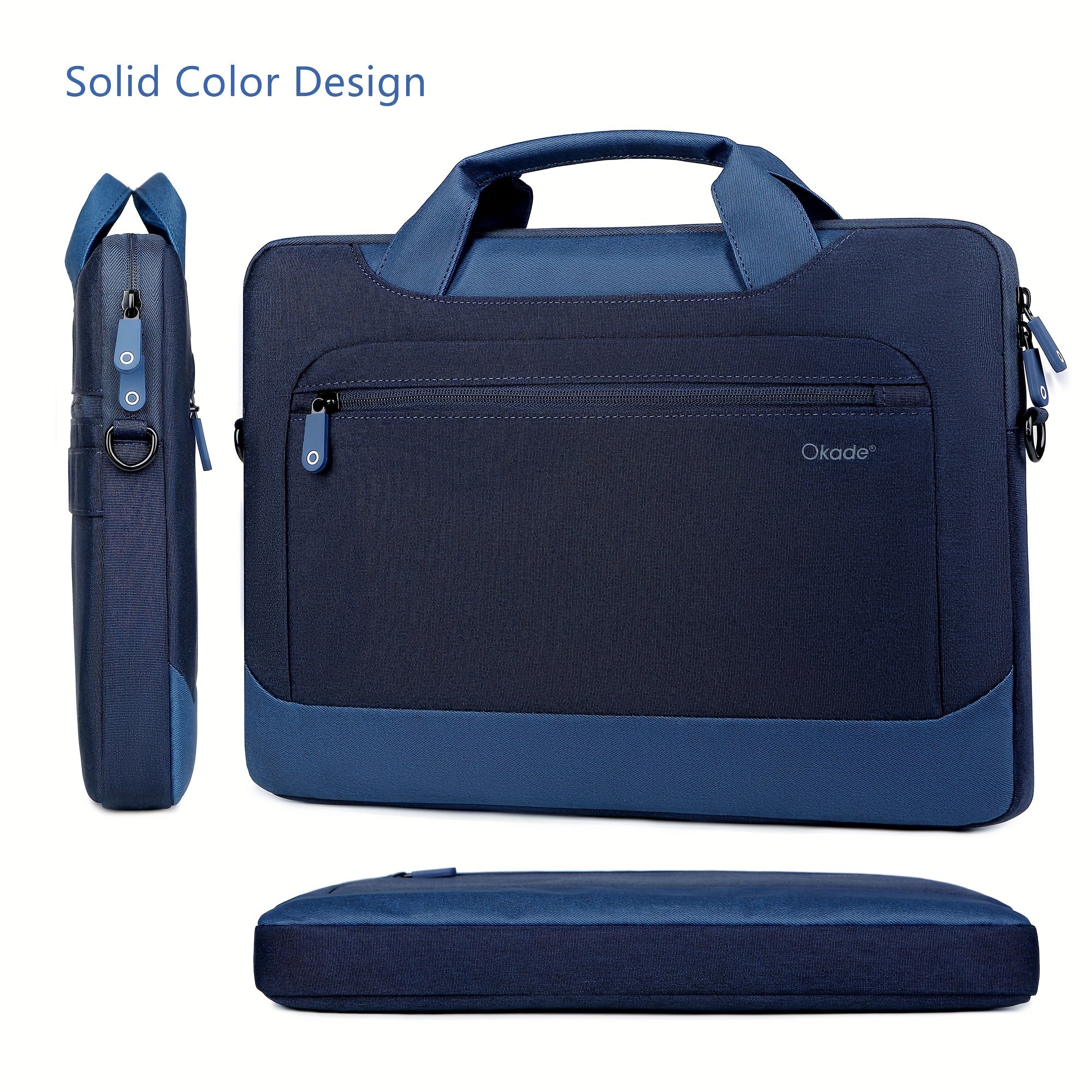 Lightweight Waterproof Shockproof Laptop Bag for 13.3-16 Inch Tablets with Adjustable Detachable Straps