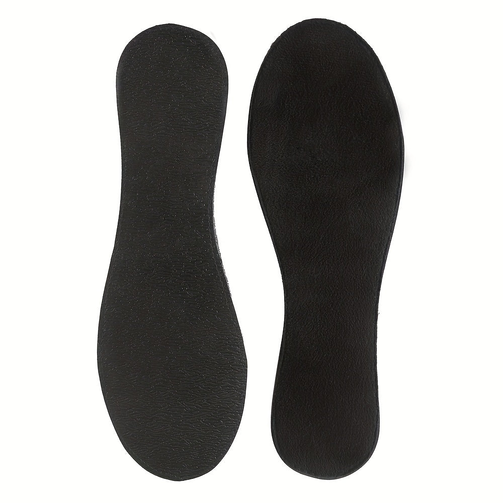 Zapatos de ballet para mujer plegables para viajar con bolsa removible negro