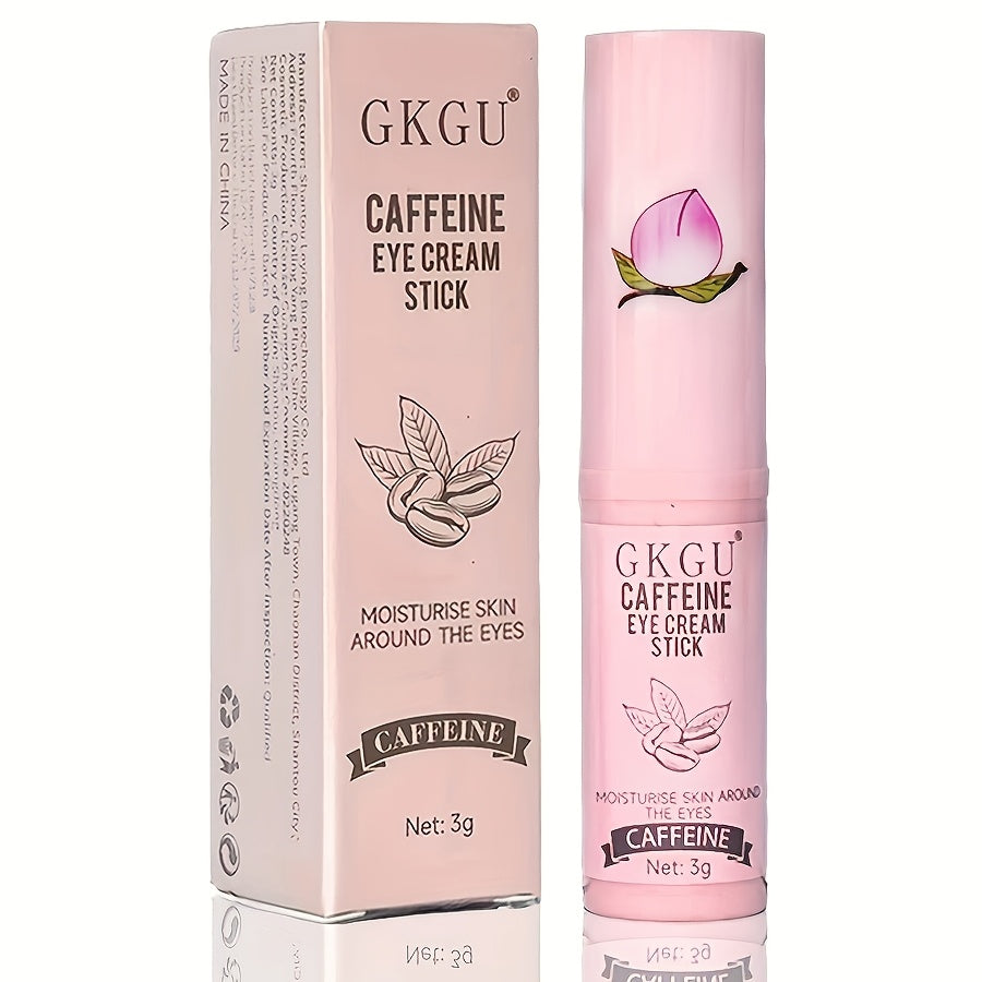 Barra de ojos hidratante unisex con cafeína, vitamina E y extracto de limón