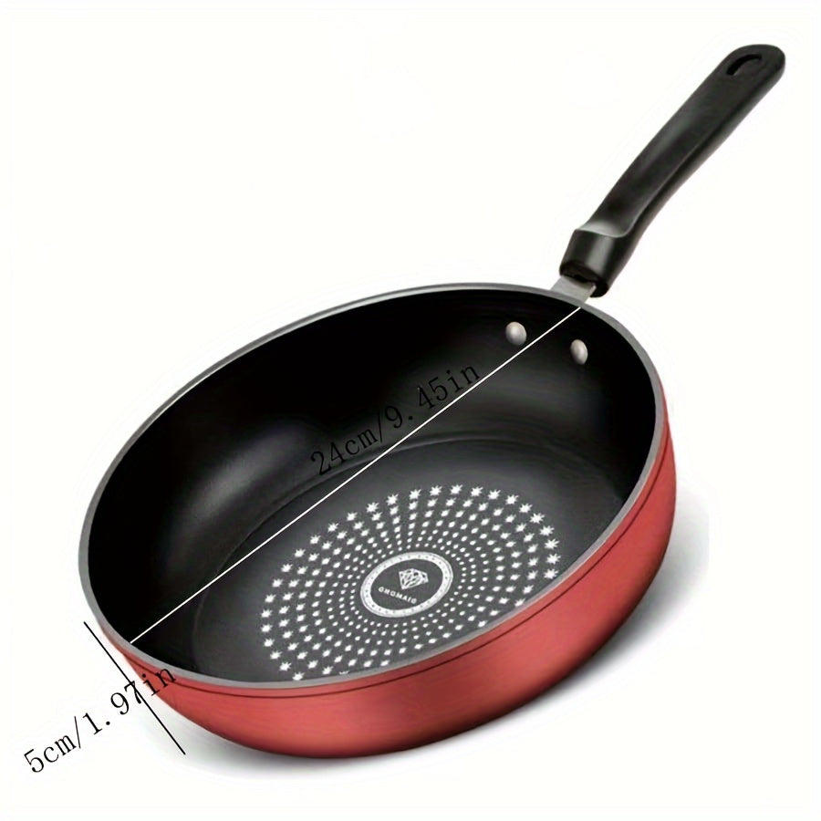 Non-Stick cast iron skovoroda 26cm pancake va pishirish uchun, gaz va induksiya mos keladi