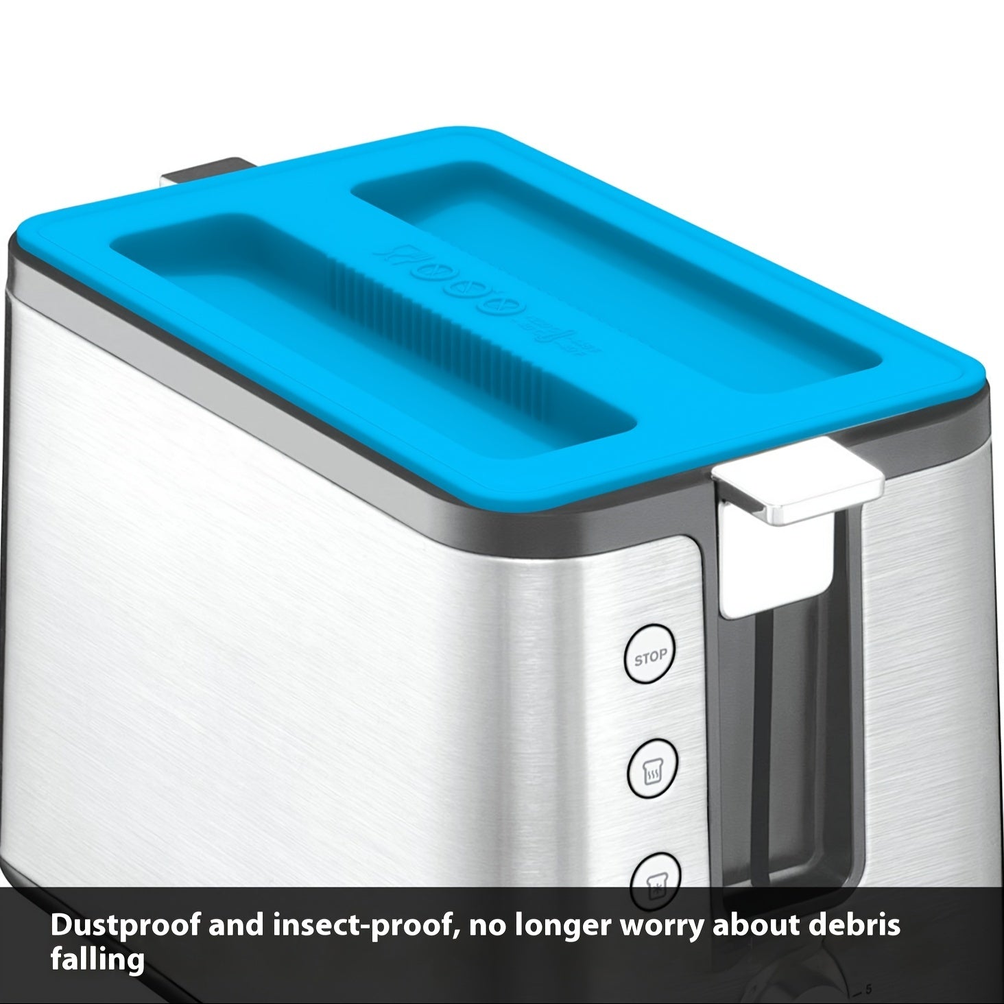 Non-Stick Silicone Dust Cover for Toasters and Breakfast Makers