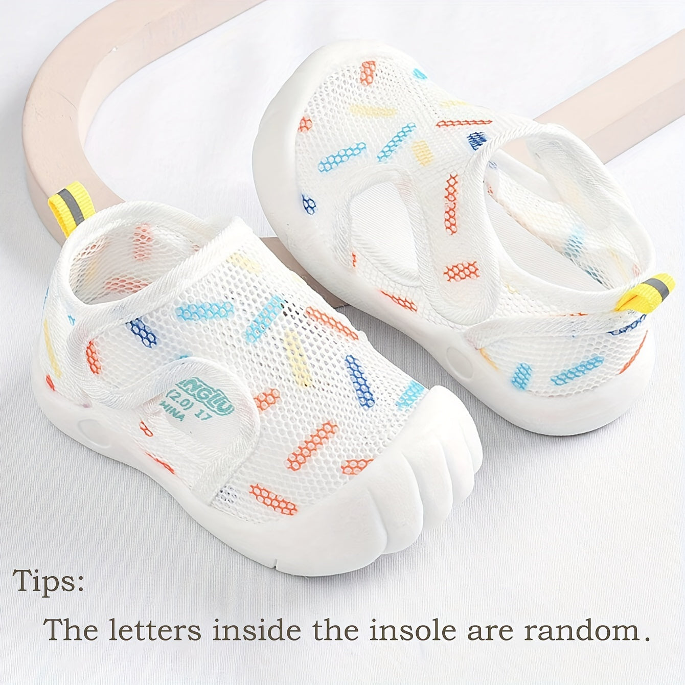 Sandalias de malla para bebés y niños pequeños, zapatos antideslizantes de verano con cierre de gancho y bucle