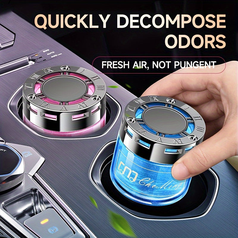 Unisex Car Air Freshener Solid Perfume Long-Lasting Cologne Osmanthus Quicksand