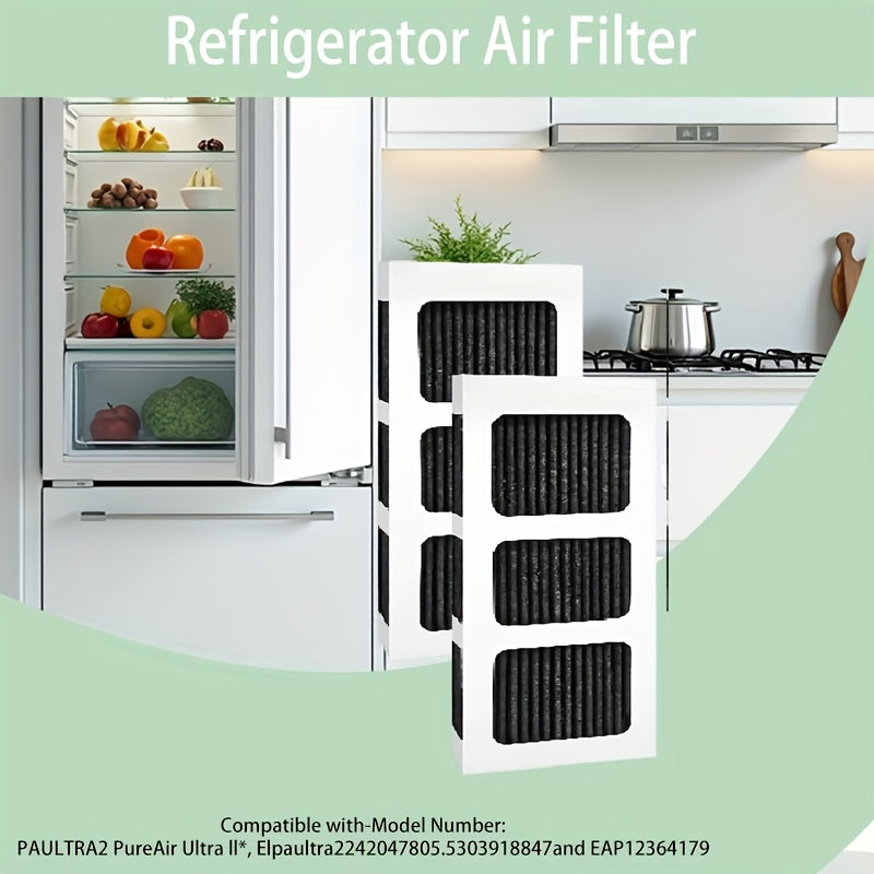 Комплект из 4 активированных угольных фильтров для холодильника для Frigidaire и Electrolux