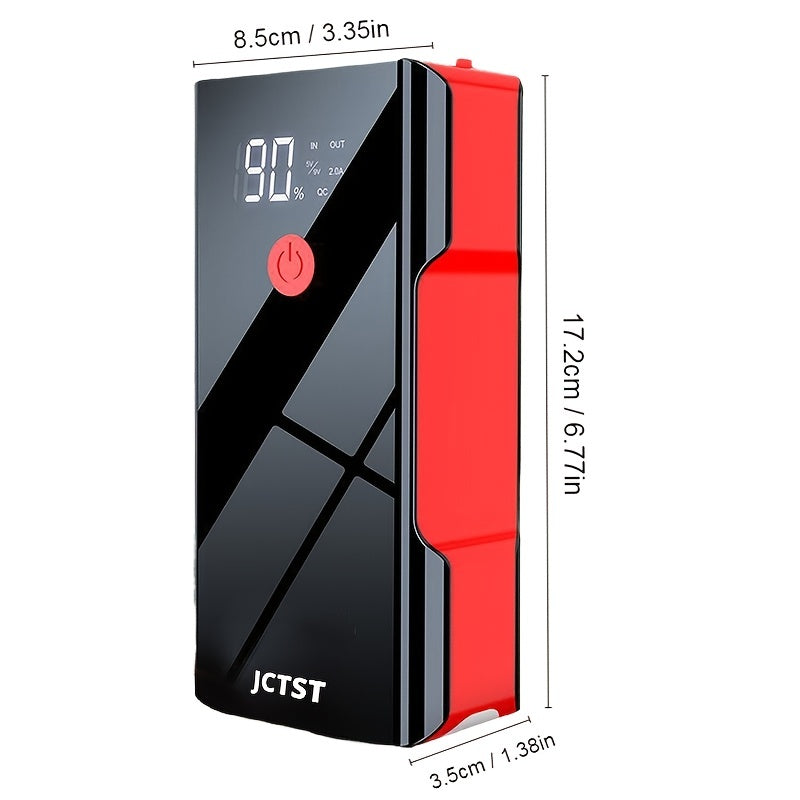 20000mAh Avtomobilni boshlash uchun portativ favqulodda batareya kuchaytirgichi 2000A, 12V transport vositalari uchun