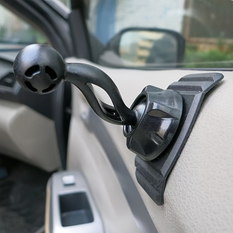 Universal 17mm Ball Head Car Phone Holder Silicone Suction Cup Magnetic Mount