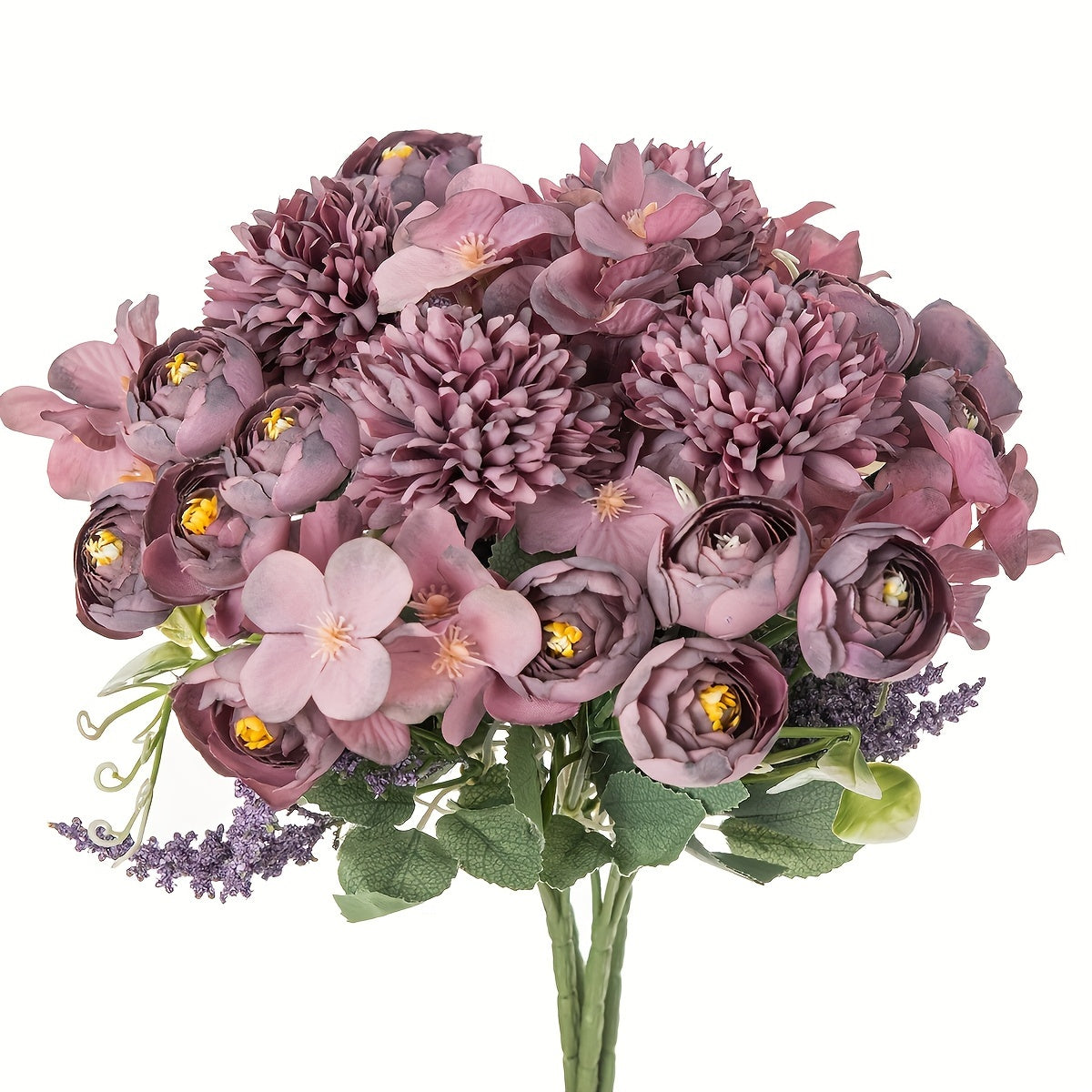 Artificial Flowers 1/3pcs Simulated Roses and Chrysanthemums for Home Decor Weddings and Parties