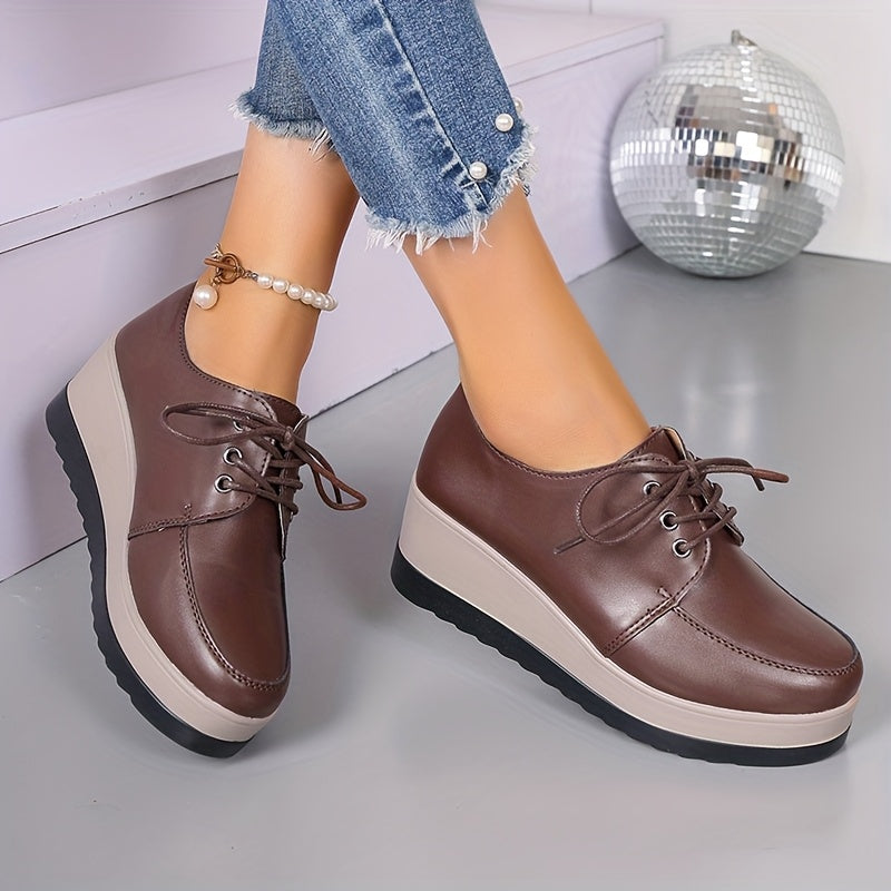 Women's Slip-On Loafers Comfortable Casual Shoes with Slip-Resistant TPR Sole