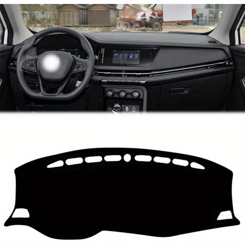 Чехол для приборной панели автомобиля против царапин, прочный и легко очищаемый для автомобилей с левым рулём