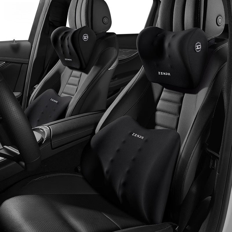 4 dona Avtomobil boshqosh va belni qo'llab-quvvatlovchi yostiqchalari, xotira ko'ftasi, universal o'rindiq yostiqlari