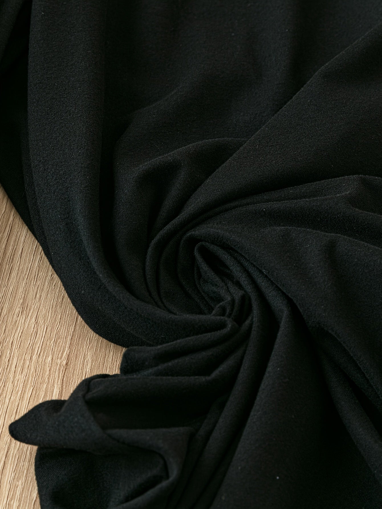 Plus Size Womens Off-Shoulder Pants Black All-Season Formal Casual Trousers