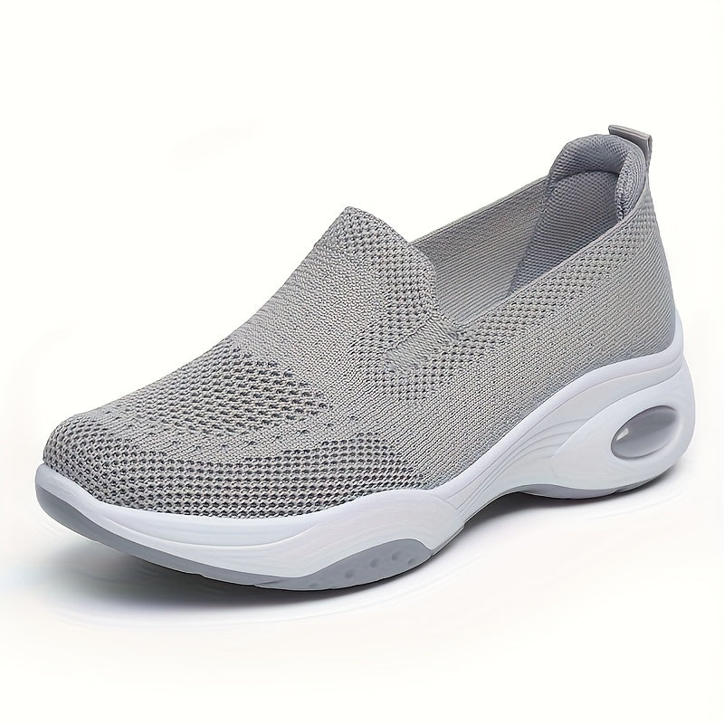 Women's Mesh Sneakers with Air Cushion Support for Casual and Outdoor Use
