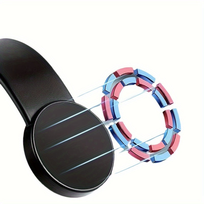 Universal Car Magnetic Phone Holder ABS Dashboard Mount Flexible Folding