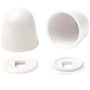 2-chi qism oq tualet bolt qopqog'i plastik oson o'rnatiladigan yuvinishlar