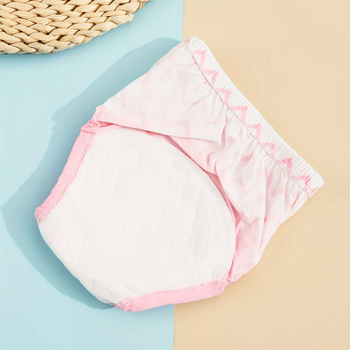 Set of 3 Washable Kids' Training Pants 6-Layer Cloth Diapers for Learning