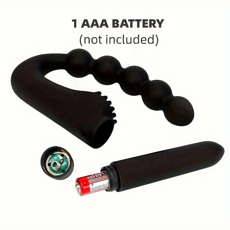 Men Silicone Anal Vibration Plug Prostate Massager 10 Frequencies