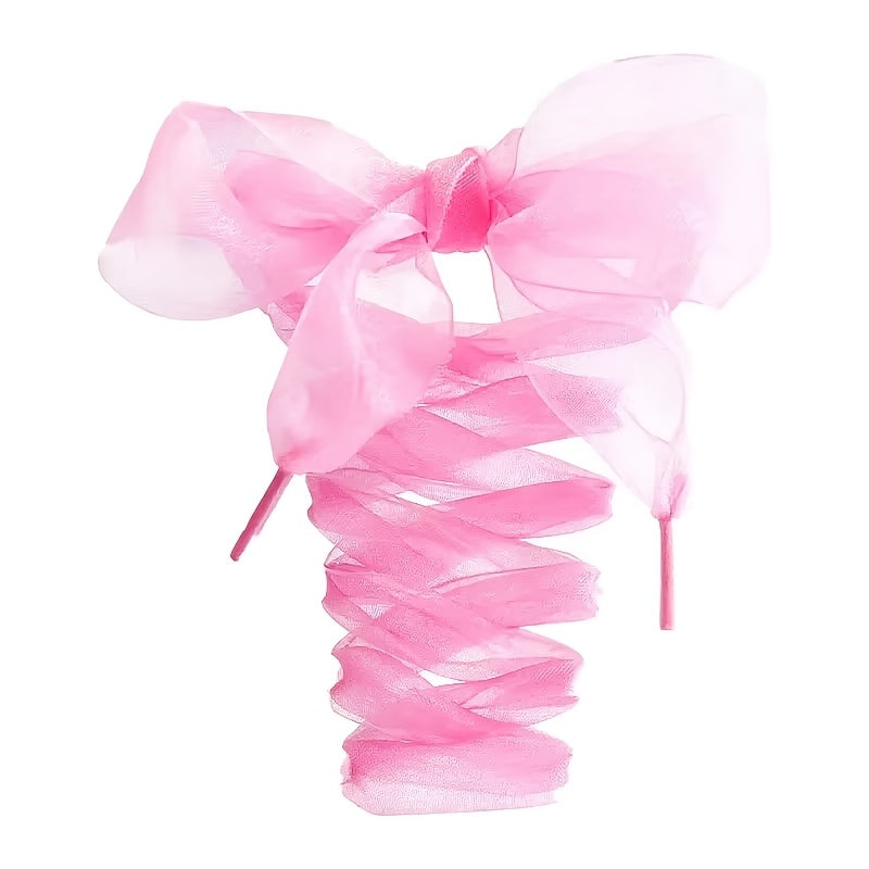 Unisex Cotton Lace Fashion Shoelaces for Sneakers and Shoes