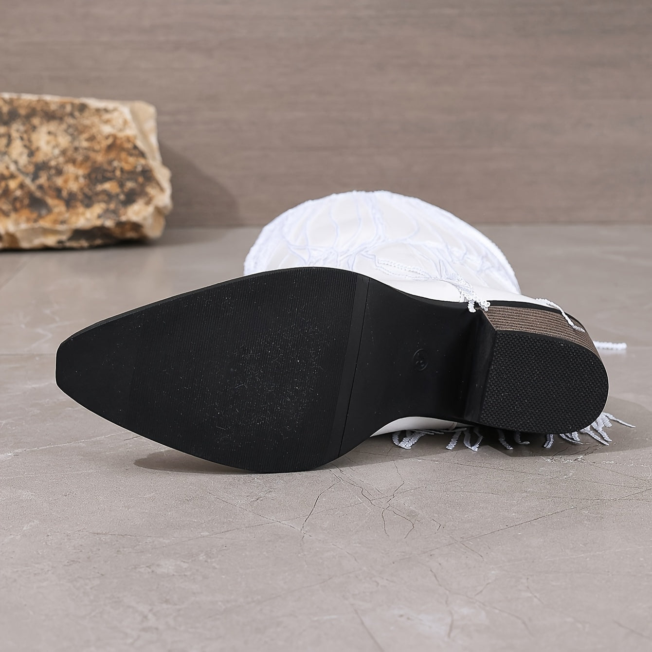 Women's Mid-Calf PU Boots Fall Winter Comfortable Versatile