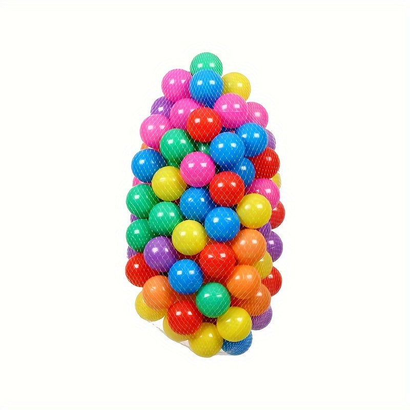 Indoor Plastic Ball Pit Balls Set of 50 or 100 Colorful Ocean Balls for Kids