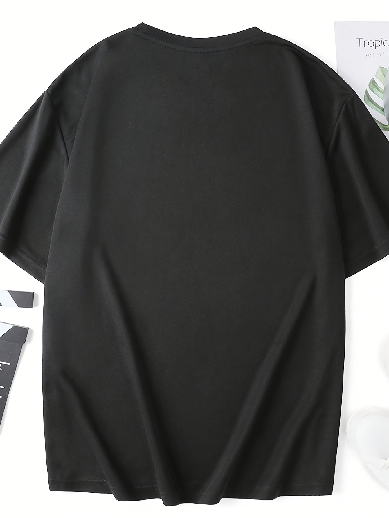 Мужская футболка с коротким рукавом большого размера с принтом "У меня избирательное восприятие" — повседневная летняя топ