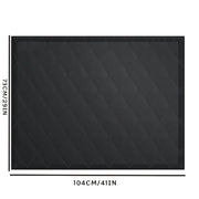 Magnetic Fireplace Blanket 41x29 Inches Draft Stopper Heat Retention