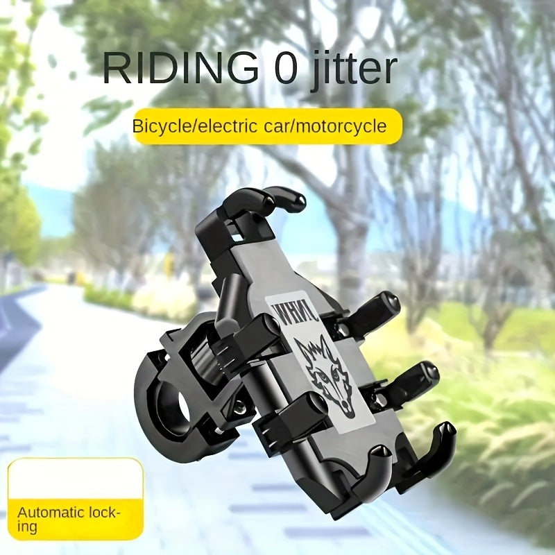 Motorcycle Bicycle Phone Holder Universal Adjustable Navigation Bracket