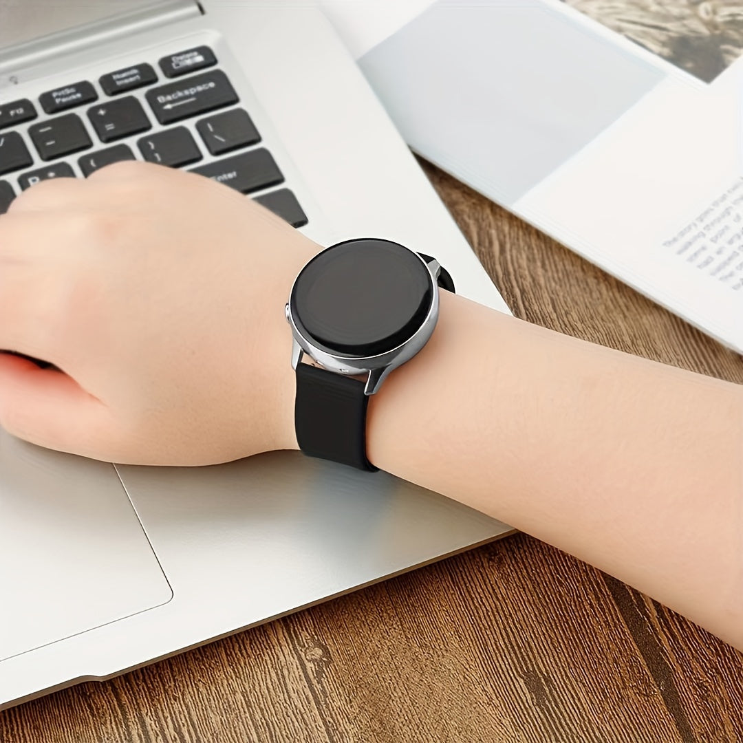 Silicone Smartwatch Replacement Bands for Samsung Galaxy Watch 4 5 Pro Classic Active 2 Gear S3 GT 2 3 20mm 22mm Multicolor Pack