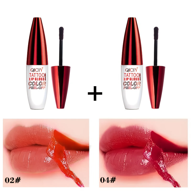 Женская матовая помада для губ, водостойкий блеск для губ с натуральным оттенком